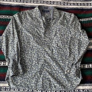 American Eagle Slim Fit Floral Shirt